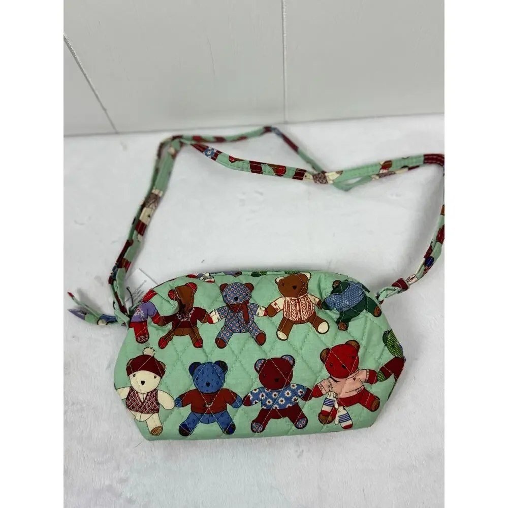Vera Bradley Toasty Teddies Camera Bag Crossbody, NWT